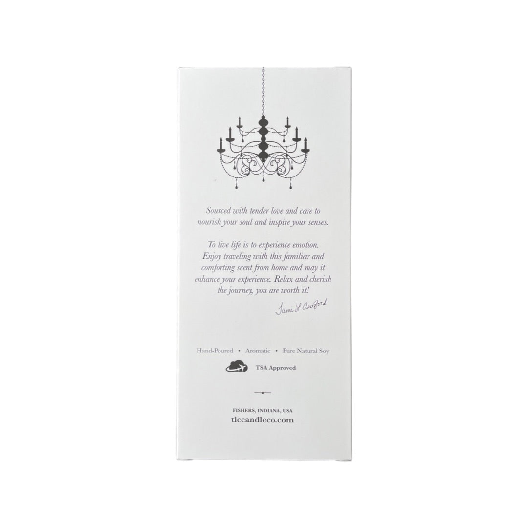 Travel Candle with Matches - Meditation (a perfect gift)